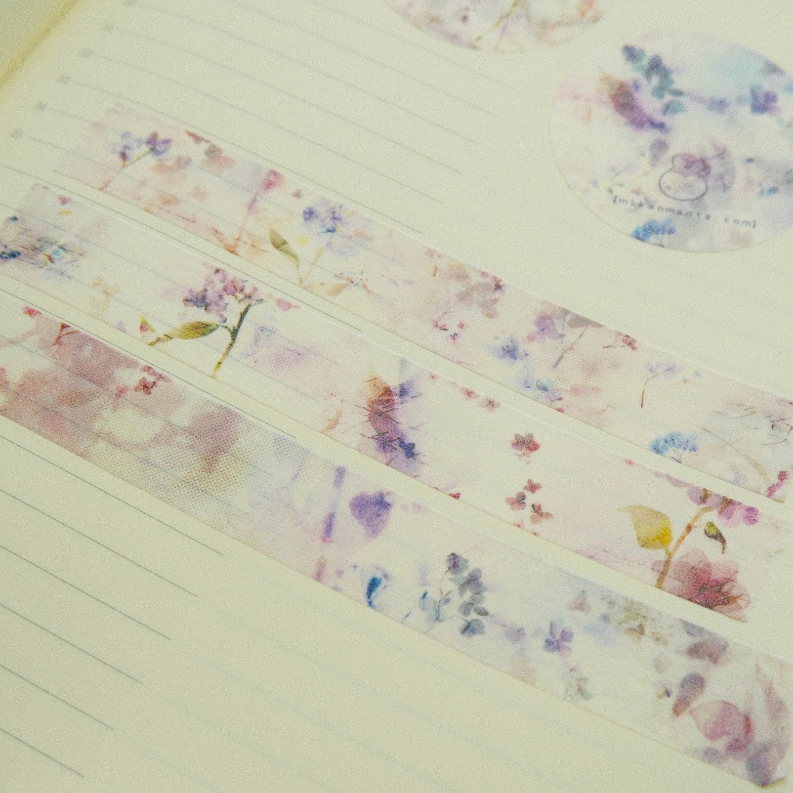 Washi Tape - Hydrangea Script