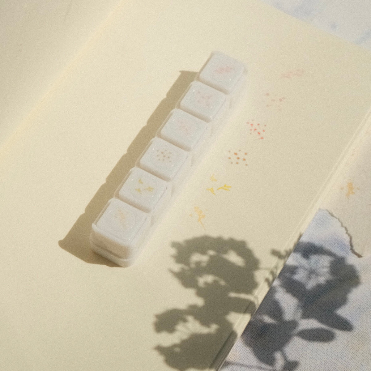6 in 1 stamp - flowers
