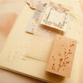 Wooden Stamp - Flower Wind Blows
