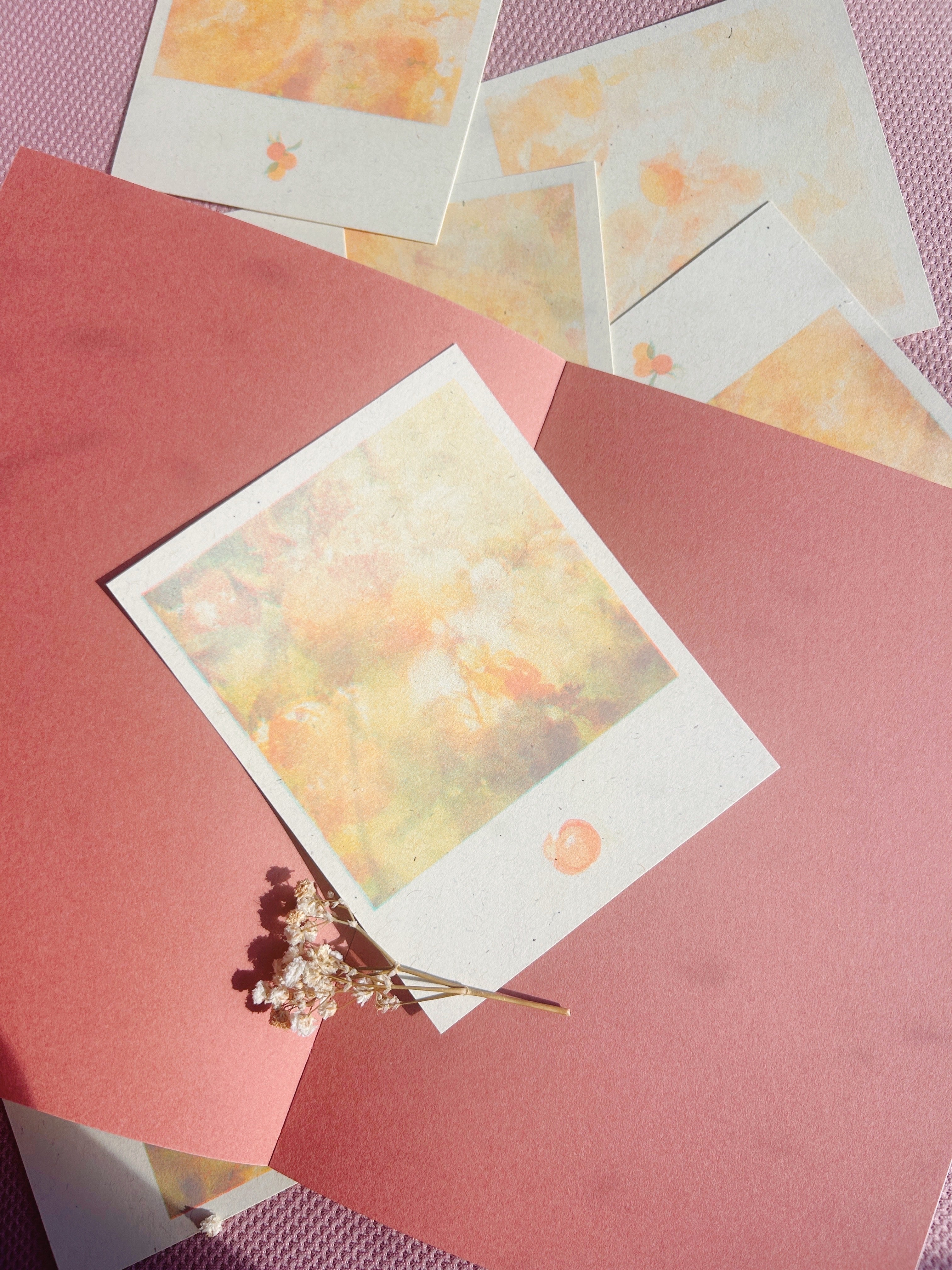 mikan risograph polaroids
