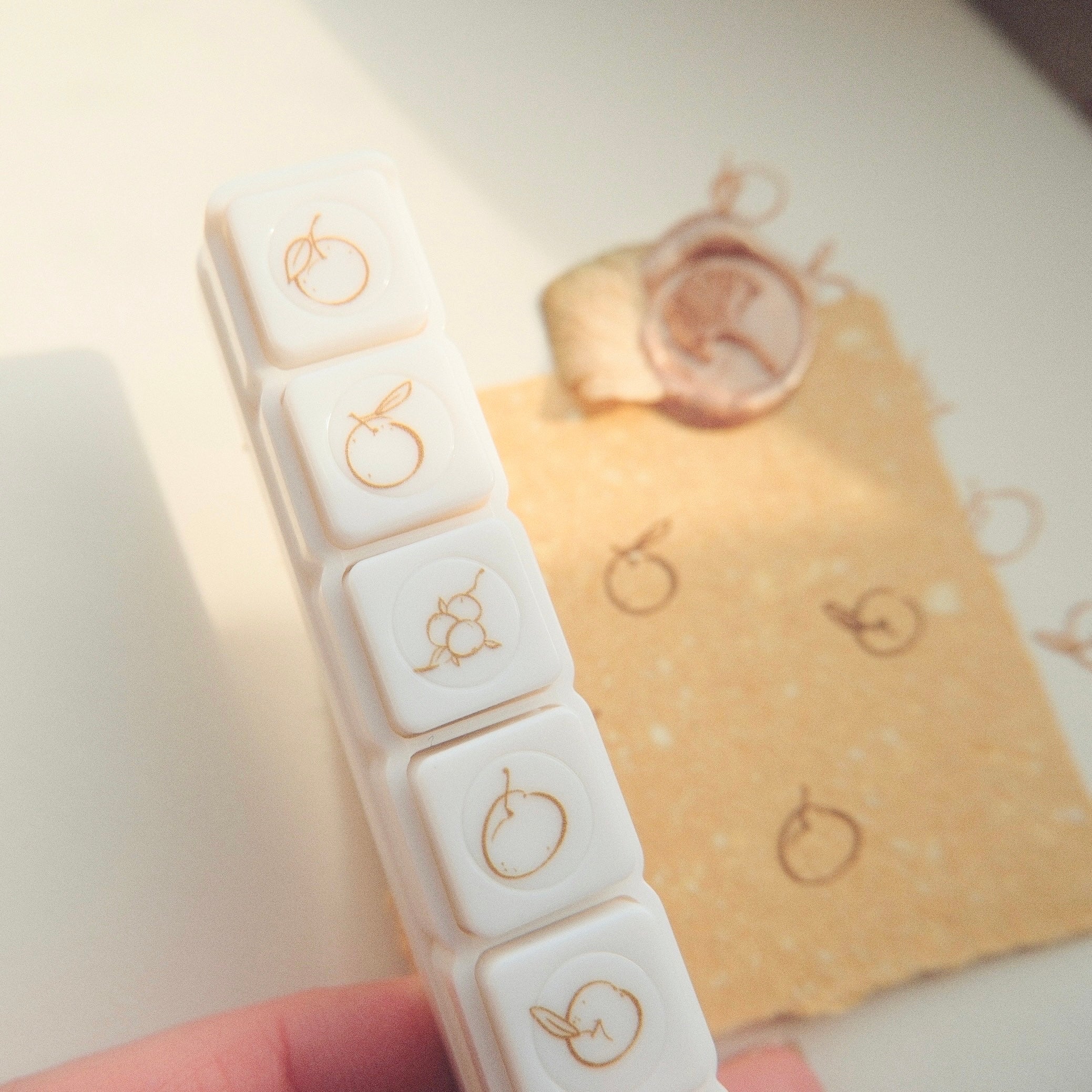 6 in 1 stamp - mikans