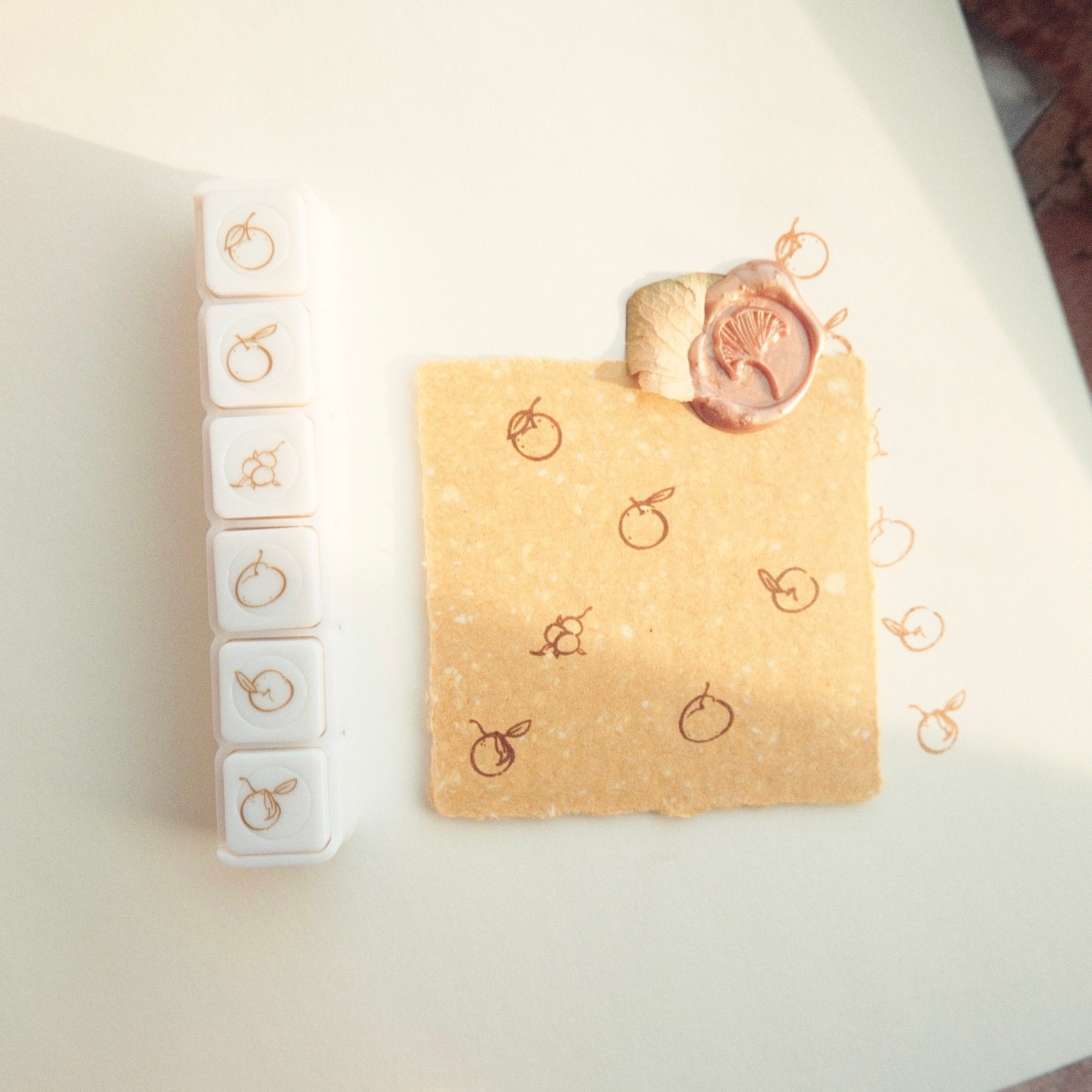 6 in 1 stamp - mikans