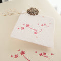 Wooden Stamp - Flowers Floating