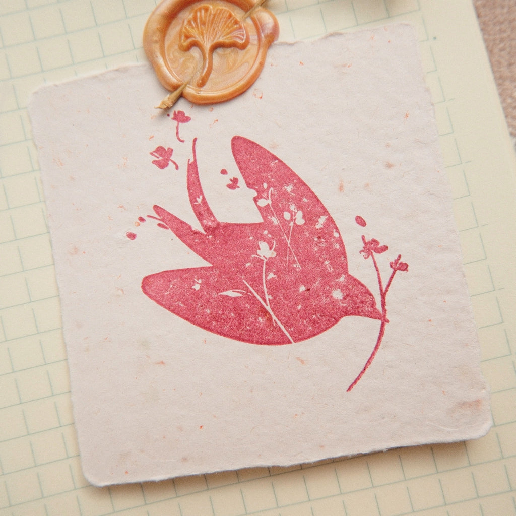 Wooden Stamp - Set of 2 - Birds