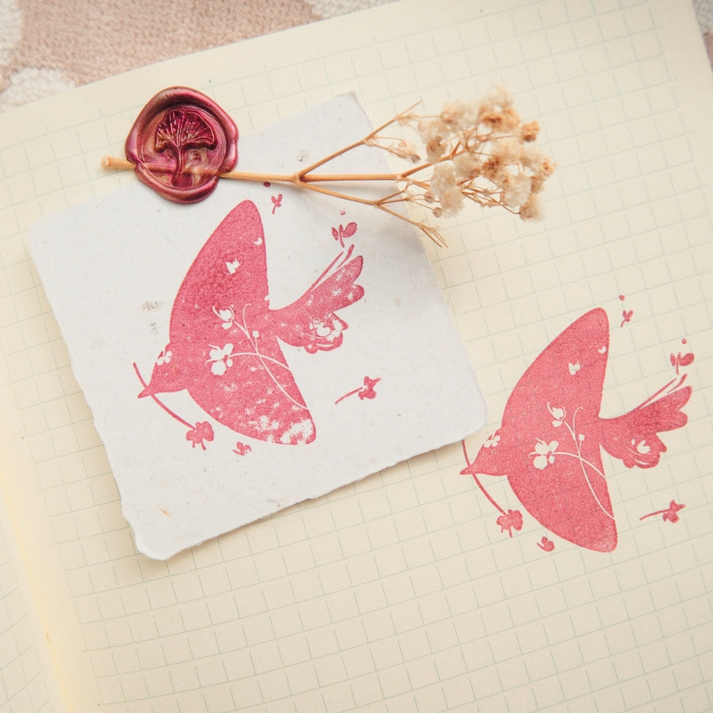 Wooden Stamp - Set of 2 - Birds