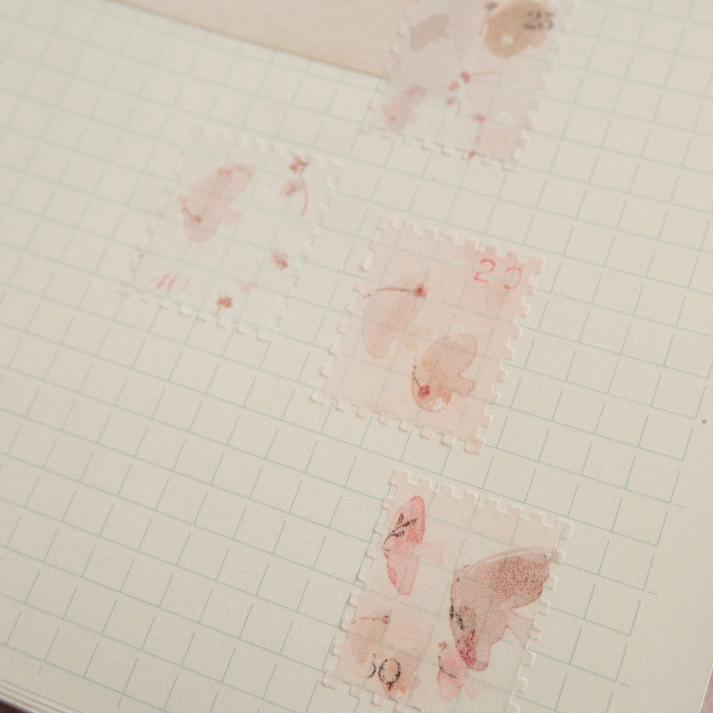 Sticker Flakes - Stamp Birds