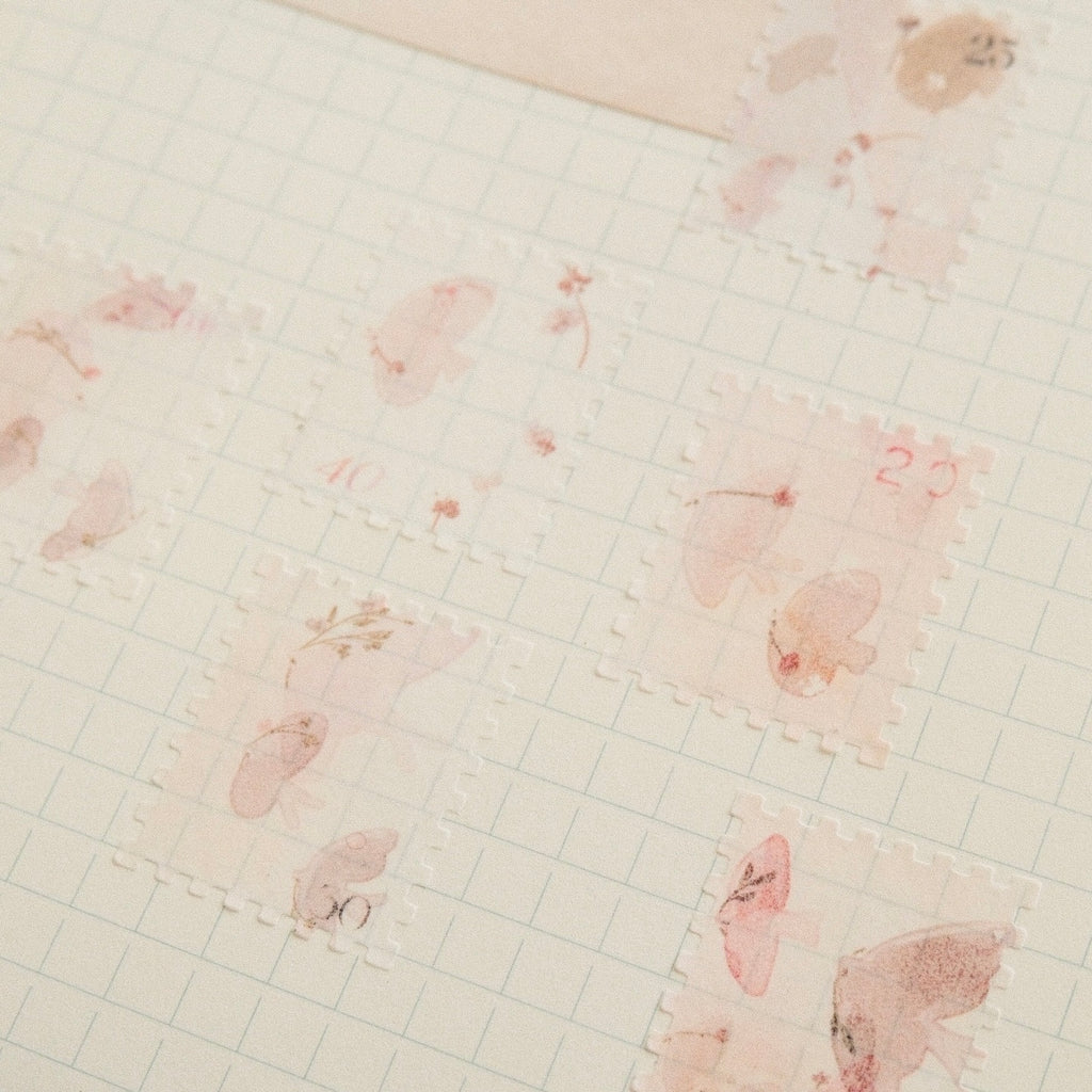 Sticker Flakes - Stamp Birds