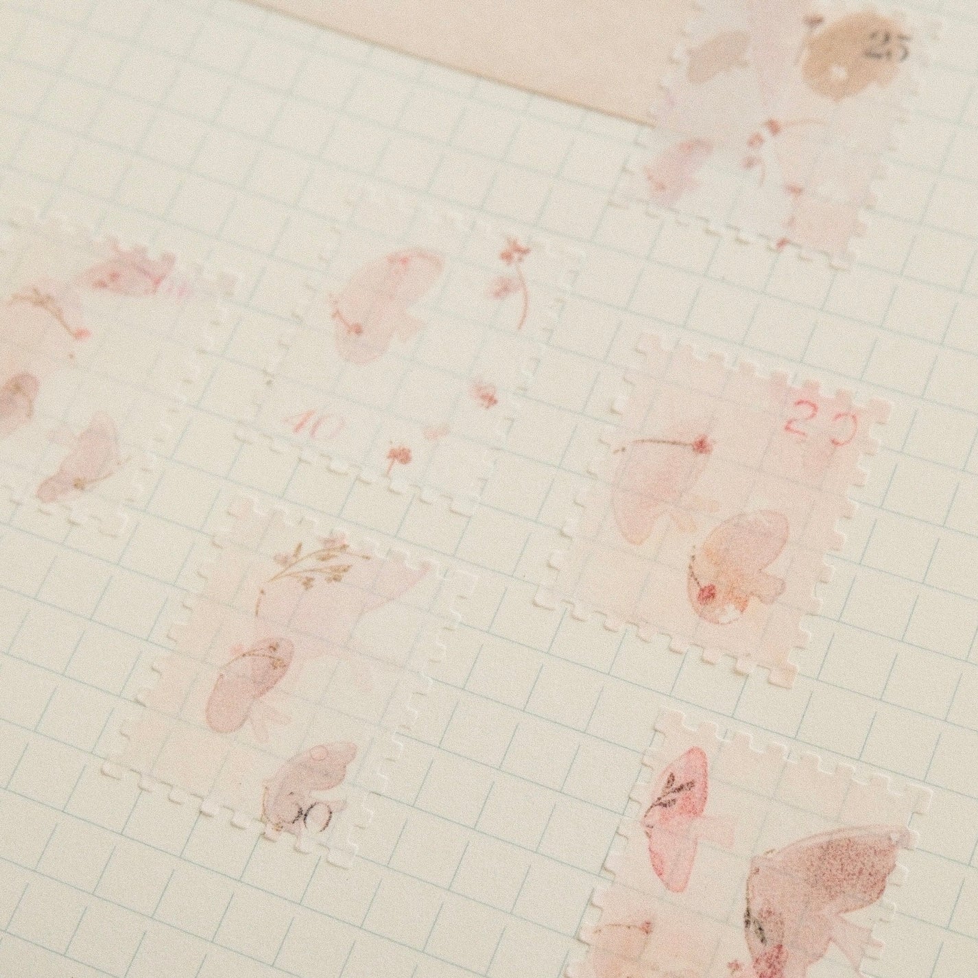 Sticker Flakes - Stamp Birds