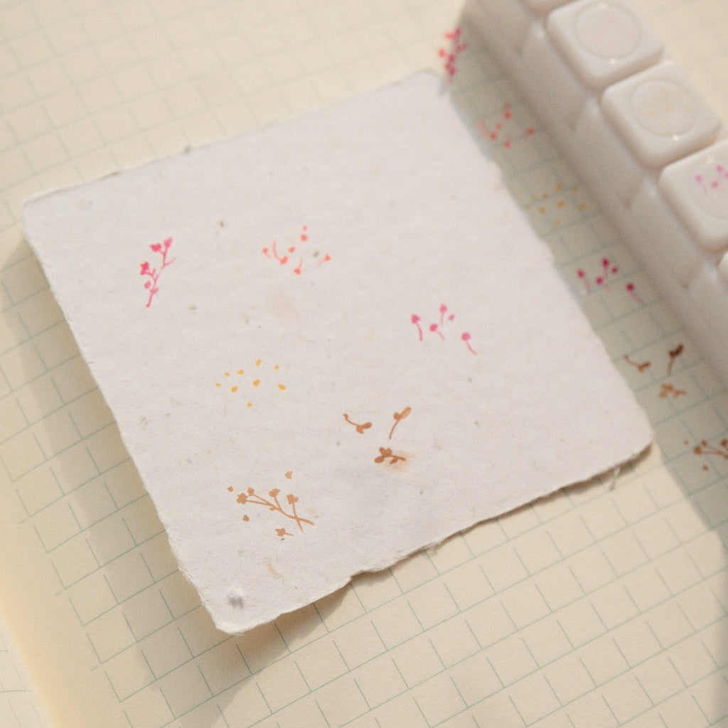 6 in 1 stamp - flowers