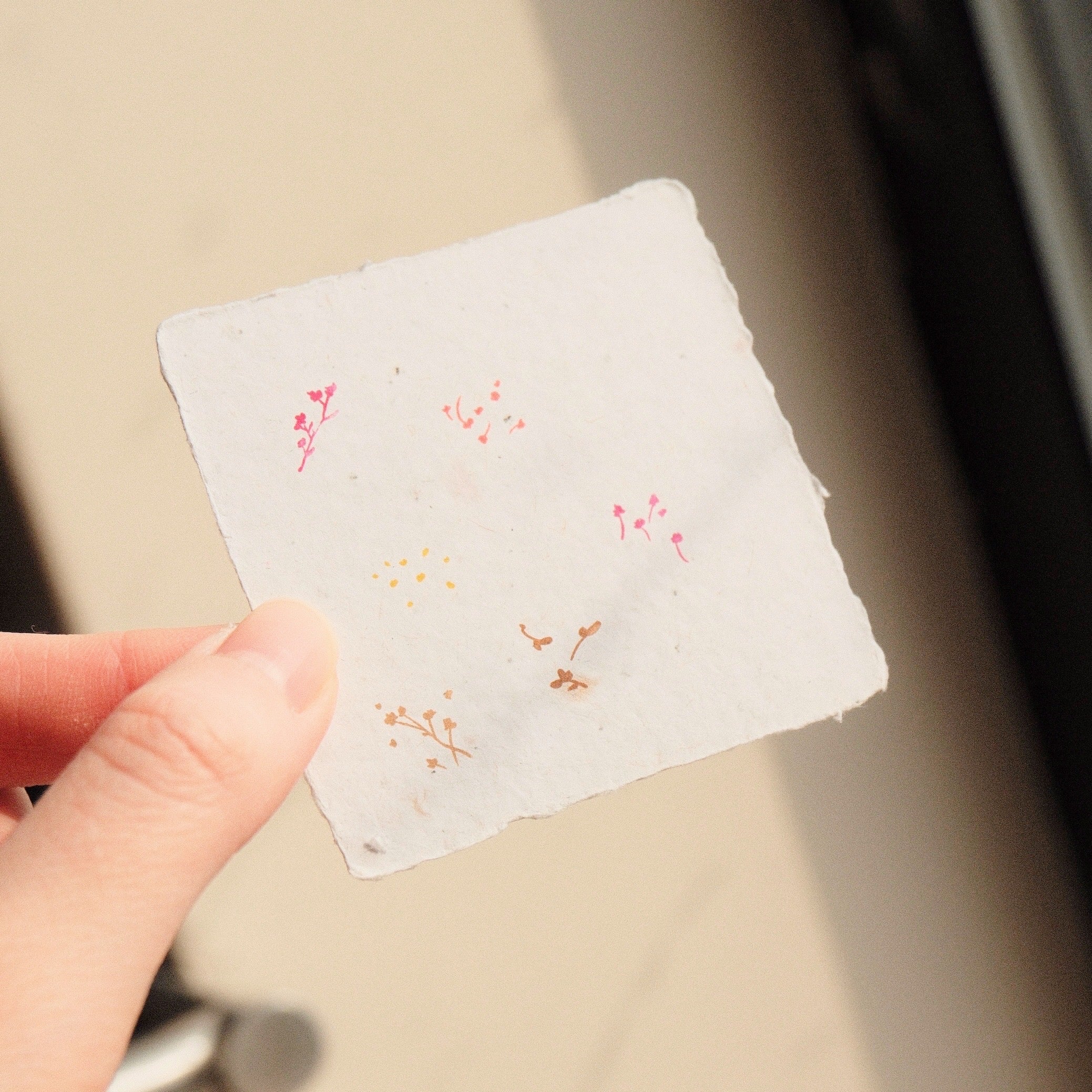 6 in 1 stamp - flowers