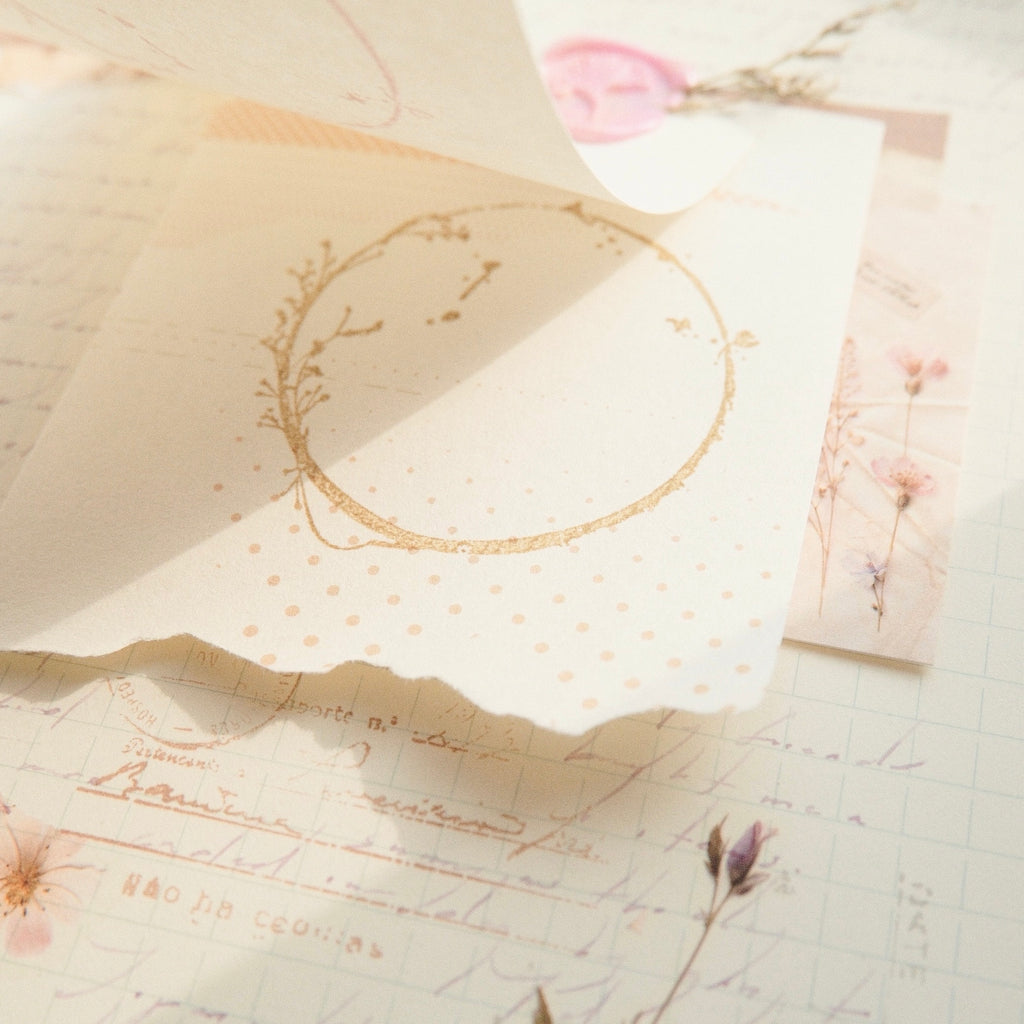 Wooden Stamp - Frame - Circle