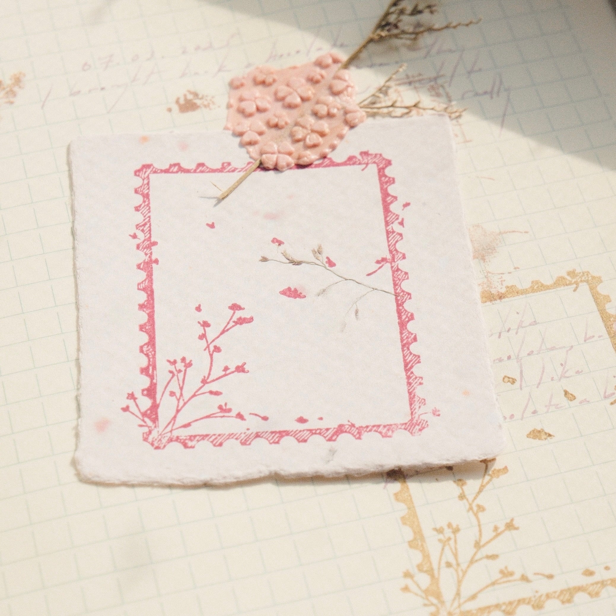 Wooden Stamp - Frame