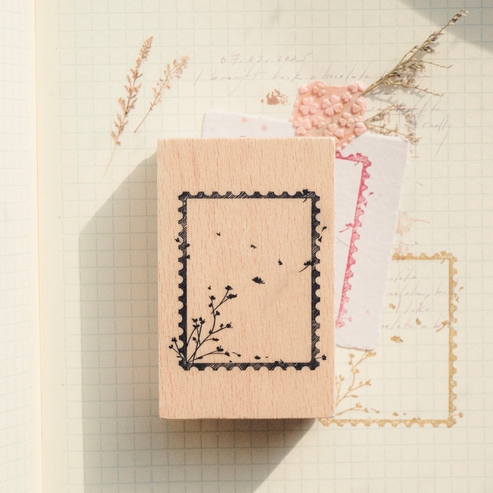 Wooden Stamp - Frame