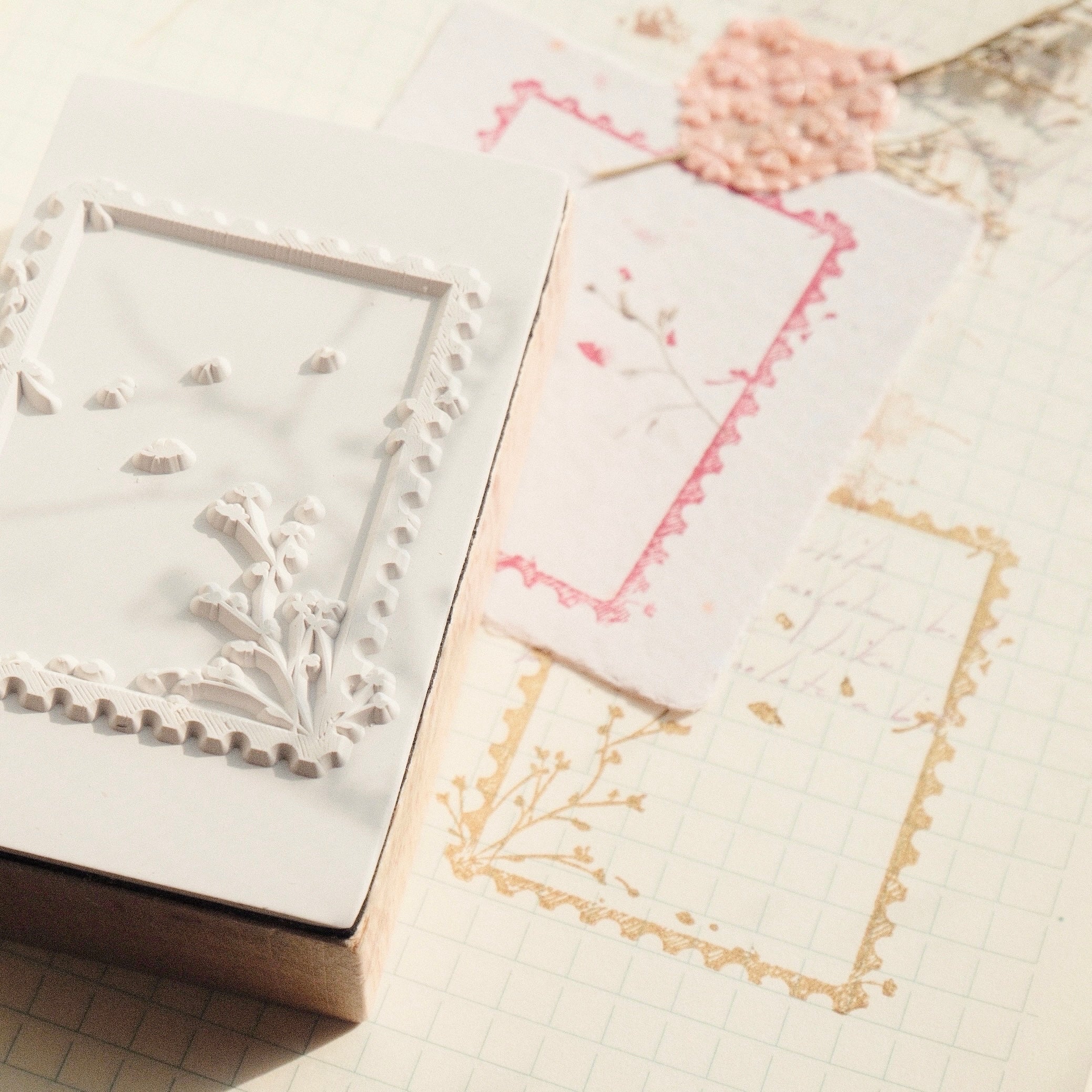 Wooden Stamp - Frame